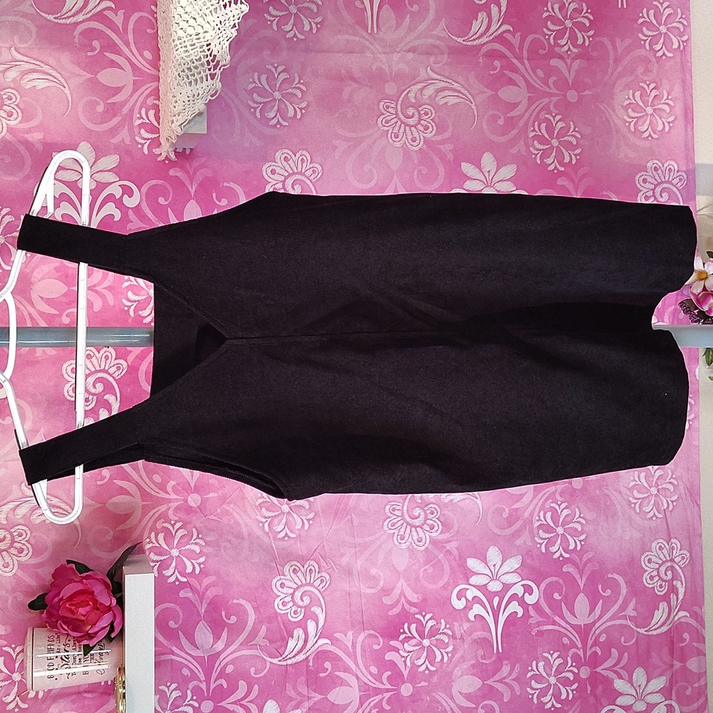 SHEIN Black Fitted Sleeveless Mini Dress